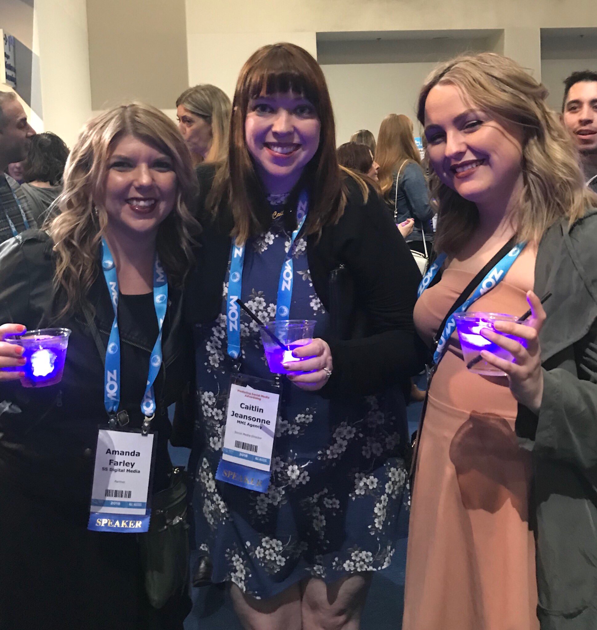 Amanda Farley Elise Hubel Caitlin Kaluza Jeansonne SMX West 2018