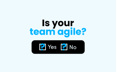 Agility is a by-product of good team dynamics